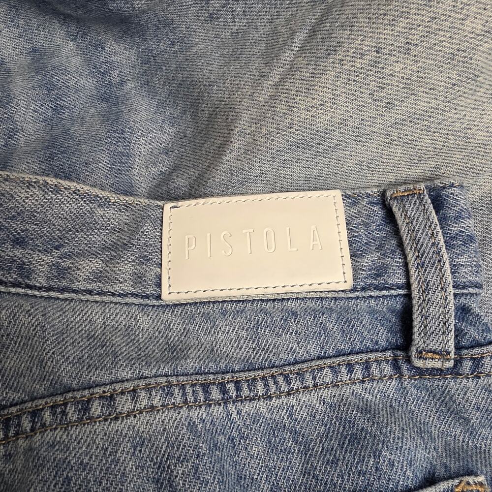 pistola Light Blue Wide Leg Jeans - Picture 9 of 10